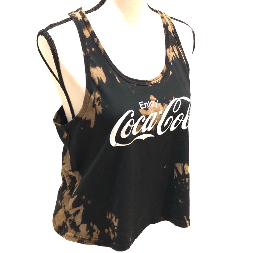 Coca-Cola | Racer Back Tank | Tie-Dye